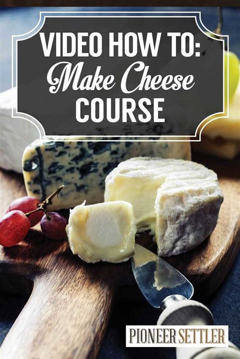 How To Make Cheese At Home Cheese Making Course Cheese Recipes Homemade How To Make Cheese