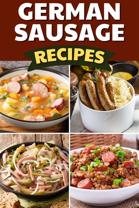 13 Traditional German Sausage Recipes - Insanely Good