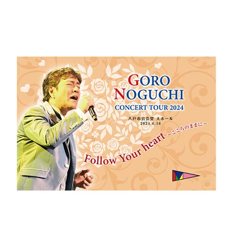 DMVカード GORO NOGUCHI CONCERT TOUR 2024 八戸市公会堂 大ホール 2024 6 16 Amazonにて販売