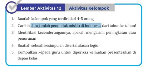 Kunci Jawaban Lembar Aktivitas Aktivitas Kelompok Halaman Data