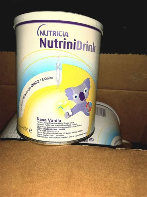 Nutrinidrink 400 Gr Vanila Lazada Indonesia