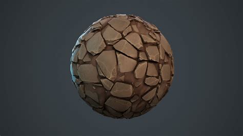 31 Stylized Rock Substance Painter TerenceJudah