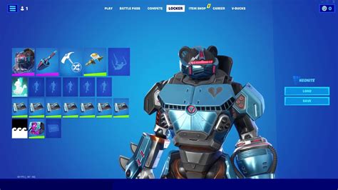 New Fortnite Seven Mecha Robot Bundle June Crew Pack Youtube