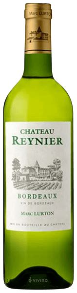 Ch Teau Reynier Bordeaux Blanc Vivino Us