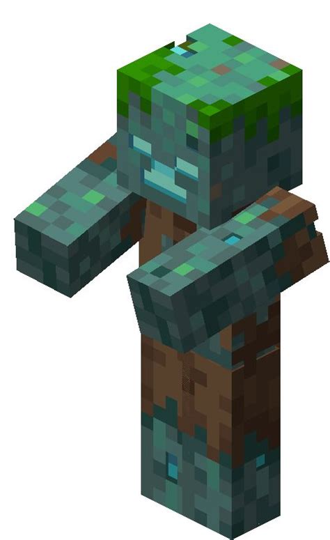 Drowned Minecraft Mobs Minecraft Art Minecraft Posters