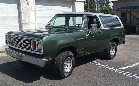 BF Auction 1977 Dodge Ramcharger Barn Finds