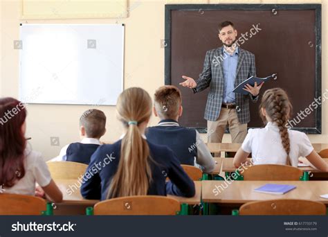 Pupils Listening Teacher Classroom Stock Photo 617733179 | Shutterstock 