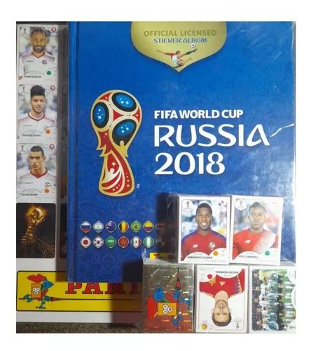 Álbum Pasta Dura Rusia 2018 Set Estampas Actualizacion Meses sin