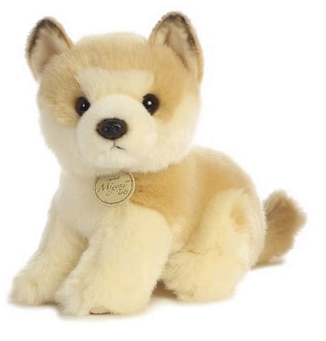 10 Inch Miyoni Akita Puppy Dog Plush Stuffed Animal by Aurora | eBay