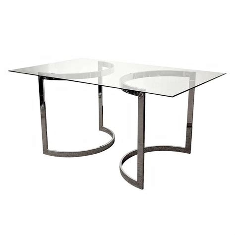 The 20 Best Collection Of Chrome Glass Dining Tables