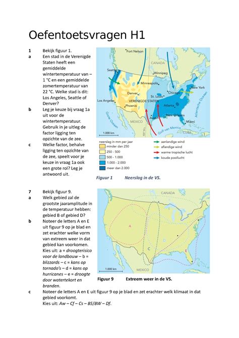 Vwo H Oefentoets Ak Oefen Toets Aardrijkskunde Hoofdstuk
