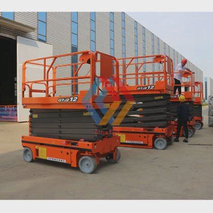 Ac And Dc M M Ce Approved Electric Man Liftelectric Scissor Lifting