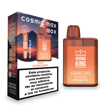 Compra Vaper Aroma King Cosmic Box Mango Ice 20 Mg Por 5 95 Tuvapeo