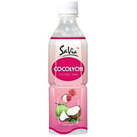 Savia Coconut Lychee Aloe Vera Drink 500 Milliliter 20 Per Case Is