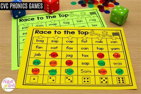 Phonics Games Race To The Top 1b