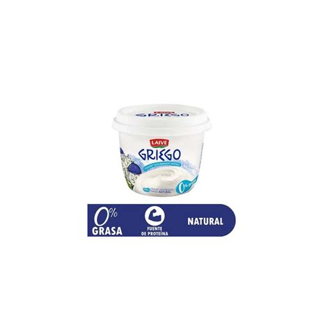 Yogurt Griego Laive Natural Vaso 500g