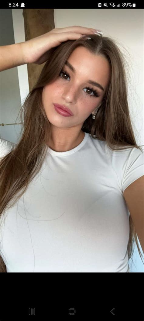 Her Tits Look Bigger In White Loves To Show Em Of R Brookemonkisfit