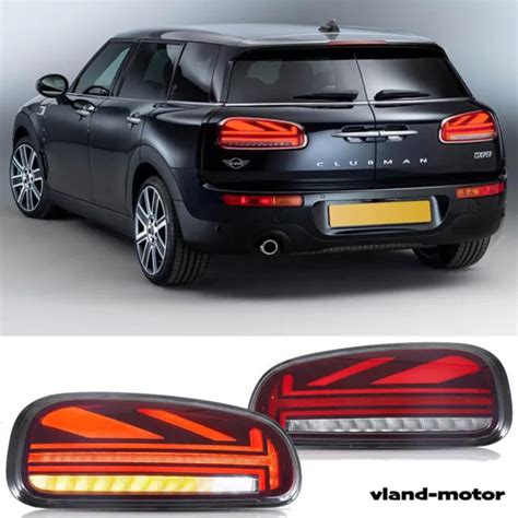 2 RED TAIL LIGHTS For BMW Mini Cooper Clubman F54 2015 2023 Full LED