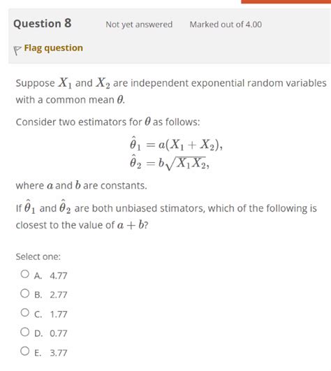 Solved Suppose X1 And X2 Are Independent Exponential Random