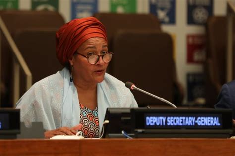 Amina J Mohammed Deputy Secretary General Of The Un Hlpf2022