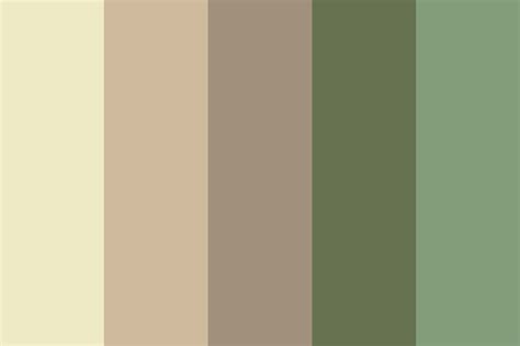 vetiver Color Palette