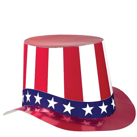 Patriotic Uncle Sam Hat 8in X 6 12in Party City