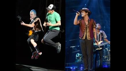 Red Hot Chili Peppers Y Bruno Mars En El Super Bowl