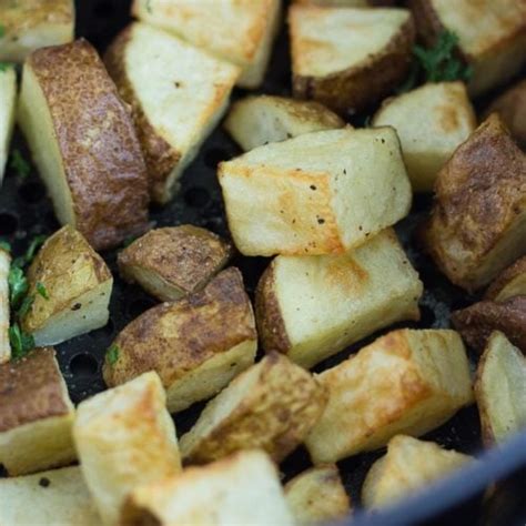 Breakfast Air Fried Potatoes My Forking Life