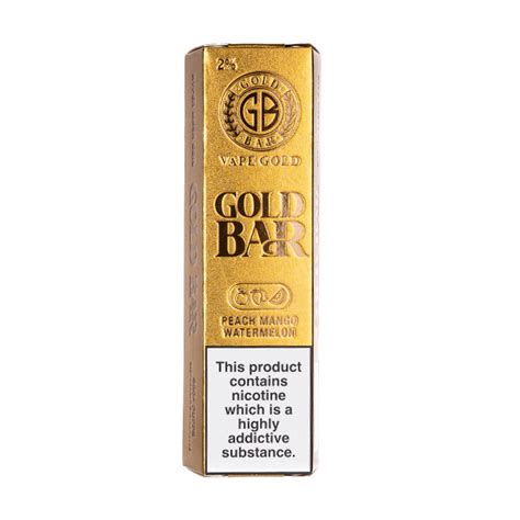 Gold Bar 600 Disposable Vape Kit Any 3 For £12 Next Day Delivery