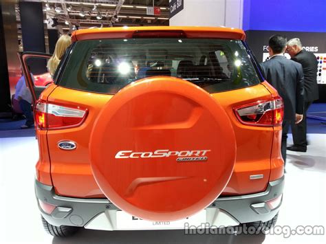 Ford Ecosport With New Rear Design Spied