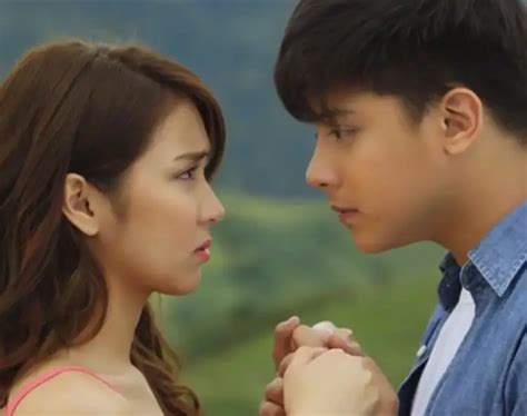 Daniel Padilla And Andrea Brillantes Scene In Pangako Sa Yo Goes