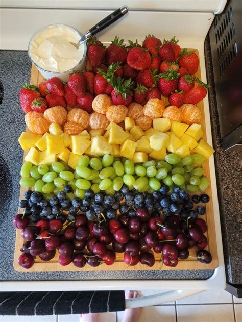 Rainbow Fruit Tray Rainbow Fruit Trays Vegetable Tray Fruit Platter