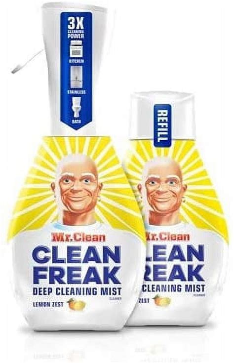 Mr Clean Freak Deep Cleaning Mist Multi Surface Spray Lemon Zest 1