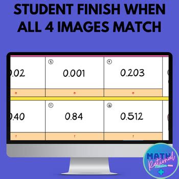 Decimals By Math Rational Middles TPT