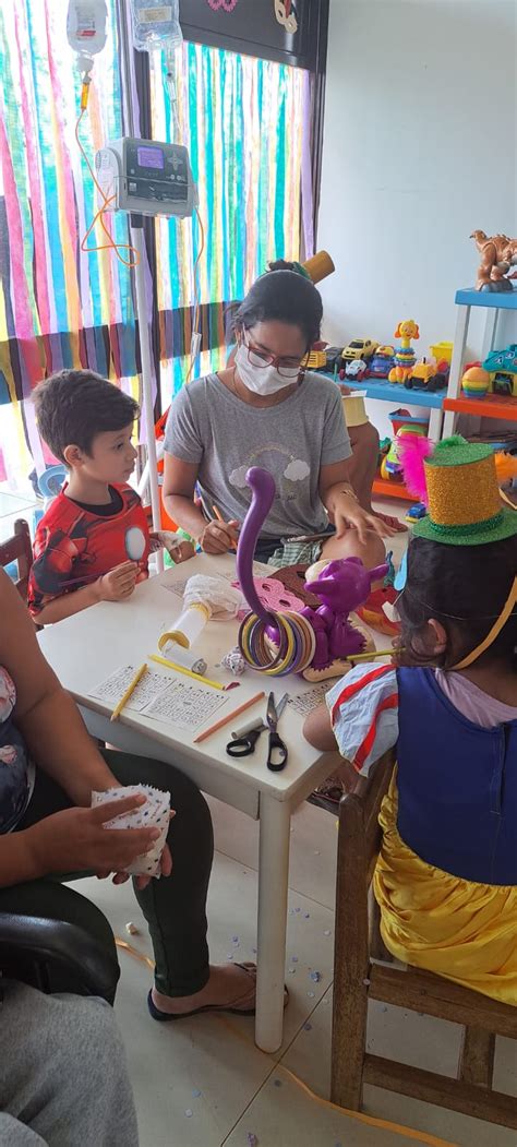 Pacientes do Hospital da Criança ganham festa de Carnaval Juruá