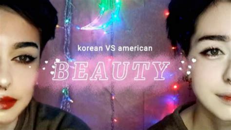 Корейский макияж Vs американский макияж Korean Makeup Vs American