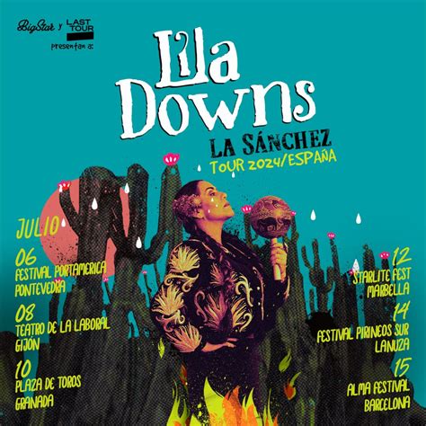 Lila Downs presenta este julio en directo La Sánchez LAST TOUR