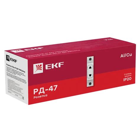 Розетка РД-47 240В EKF PROxima. Цены, характеристики, фото на ...