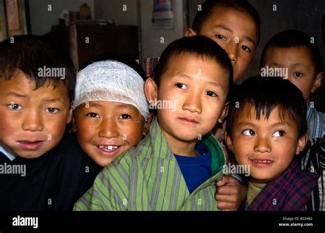 Students In Classroom At The Haa Katsho Lower Secondary School Haa