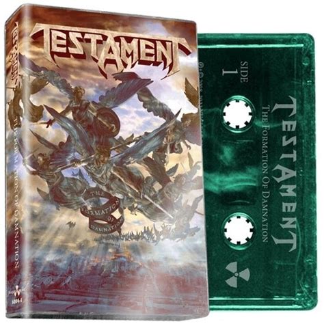 Testament The Formation Of Damnation Cassette Coloured Thrash