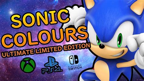 Sonic Colours Ultimate Limited Edition Leaked Sonic 30th Anniversary