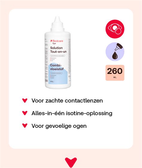 Redcare Eye Combi Oplossing Met Hyaluron Voor Zachte Lenzen 1 1 GRATIS