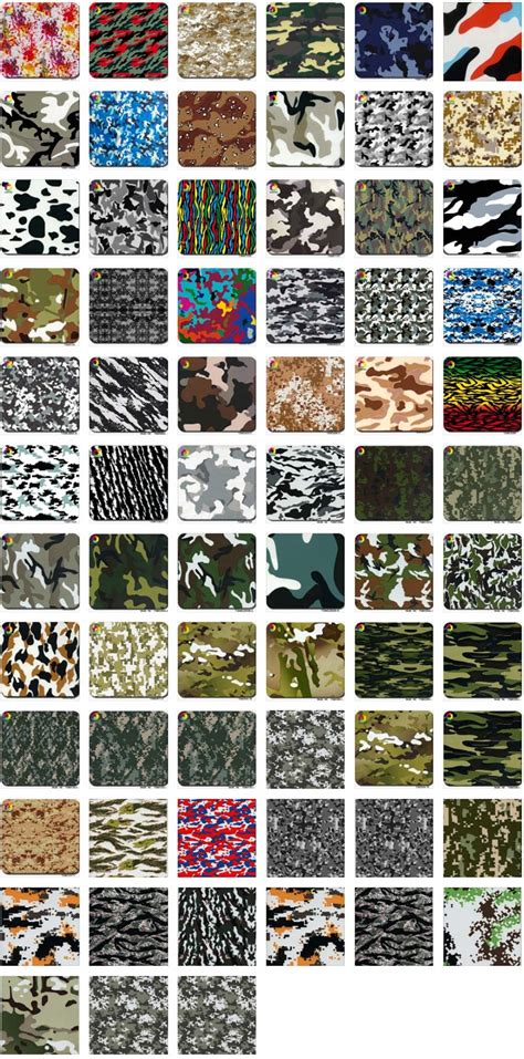 Military Camo Hydro Dipping Film Hydrographic Film Supplier Tsautop