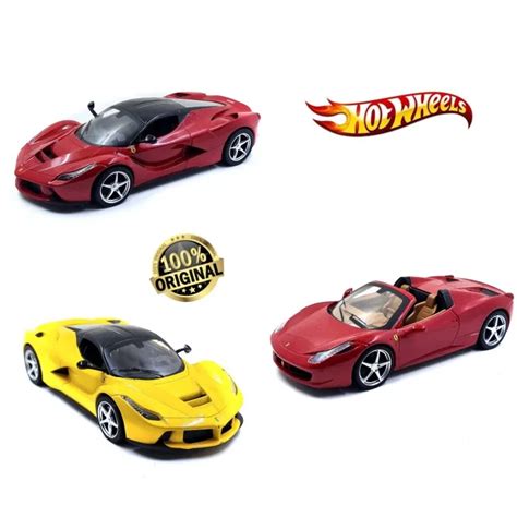 Hot Wheels Ferrari Loose Skala No Box Lazada Indonesia