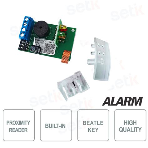 PROXIMITY SMALL Lettore di prossimità da incasso AMC Setik biz