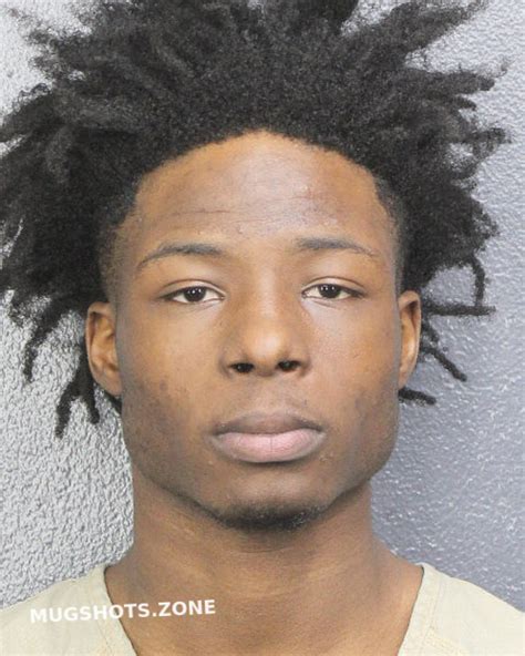 Smith Tyrek Broward County Mugshots Zone