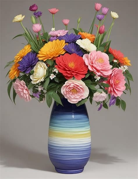 Premium Ai Image Beautiful Flower Vase Images