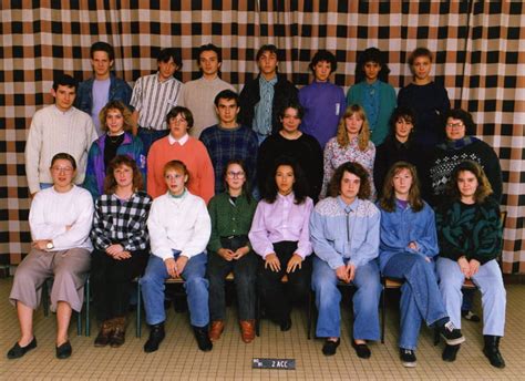 Photo de classe 2 acc lp europe de 1990 Lycée Professionnel Europe