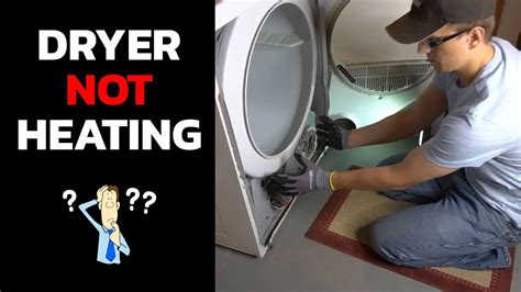 Dryer Not Heating And The Most Common Fix Youtube