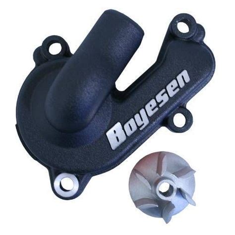 Boyesen SuperCooler Water Pump Cover And Impeller Kit Black WPK 44AB